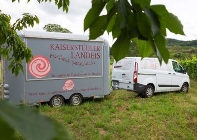 Eiswagen Kaiserstühler Landeis